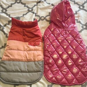 Pink Puffer Dog Coats
